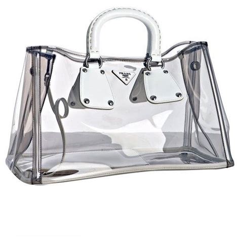 transparent prada bag|elegant clear handbags.